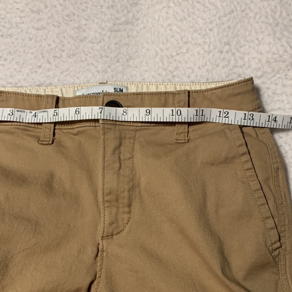 Abercrombie Kids Khaki Chinos & Button-Up Shirt, EUC, Size 13/14 Slim Pants - Picture 12 of 16